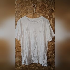 American Eagle Outfitters White Short Sleeve Crew Tee